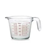 Kulplu Cam Beher – Ölçekli Cam Ölçü Kabı - Görsel 2